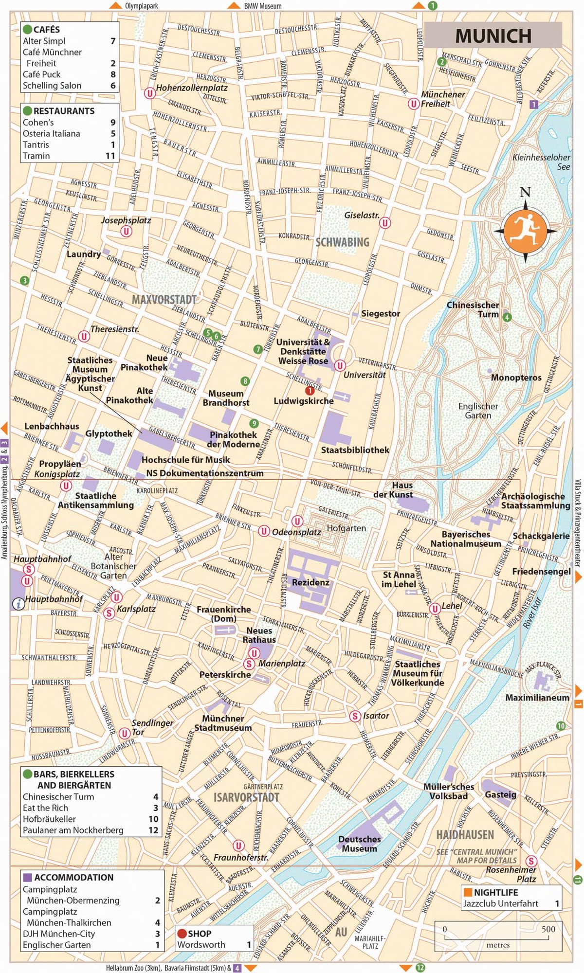 地図のゲインミュンヘン