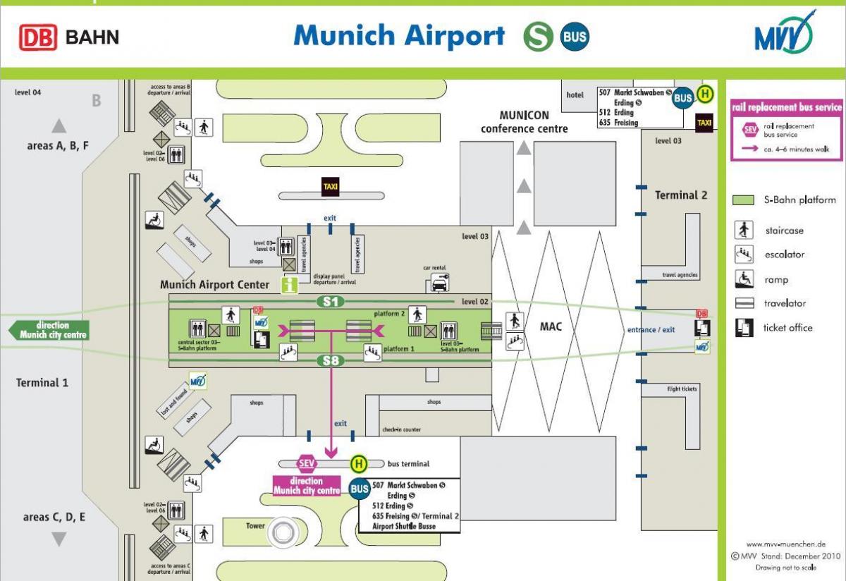 mucターミナル2の地図