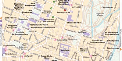 地図のゲインミュンヘン