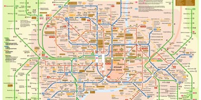 輸送ミュンヘンの地図
