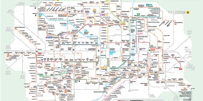 地図のミュンヘンバス